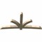 Ekena Millwork Davenport Rough Sawn Timber Gable Bracket, Douglas Fir, 108"W x 54"H x 6"D x 6"F, 12/12 Pitch GBW108X54X0606DAV00RDF - alternate 4
